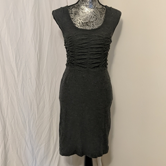 ✨50% OFF✨ Anthropologie grey 100% merino wool dress - Picture 2 of 9